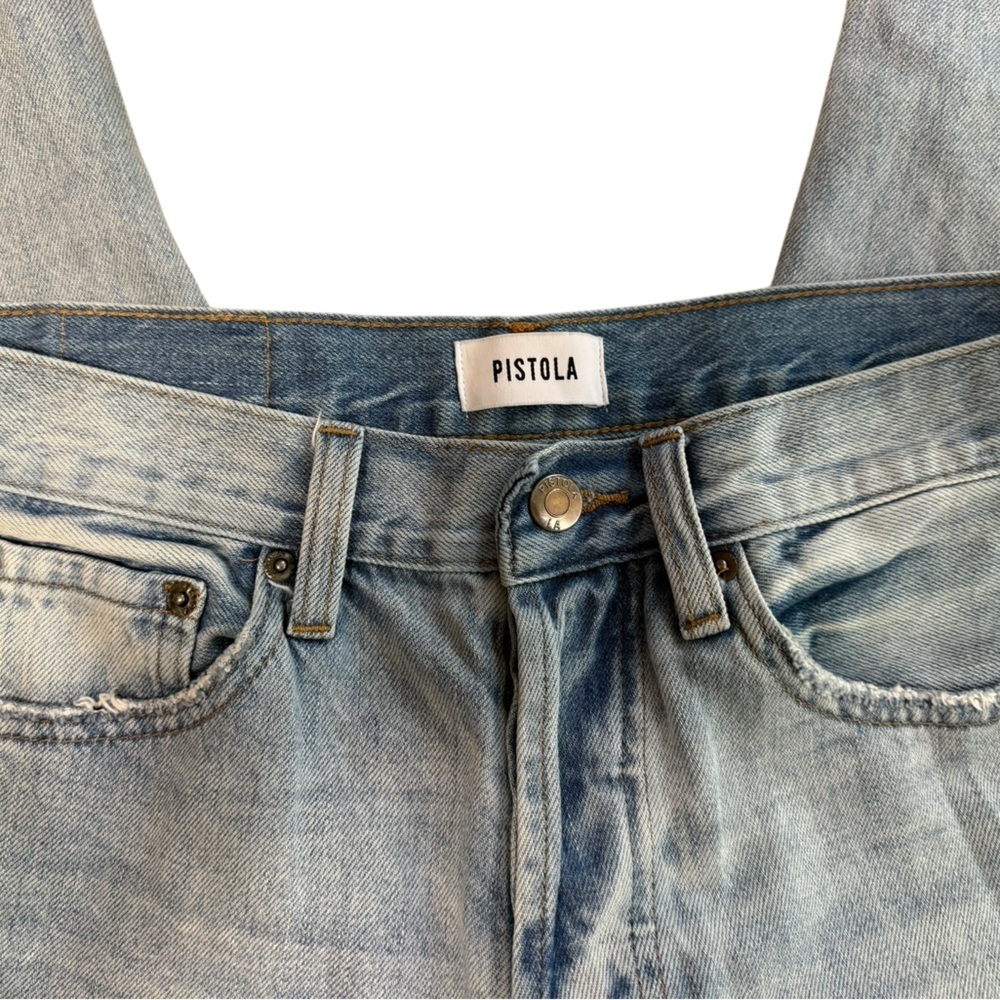 Pistola Charlie High-Rise Straight Leg Jeans - Picture 9 of 9